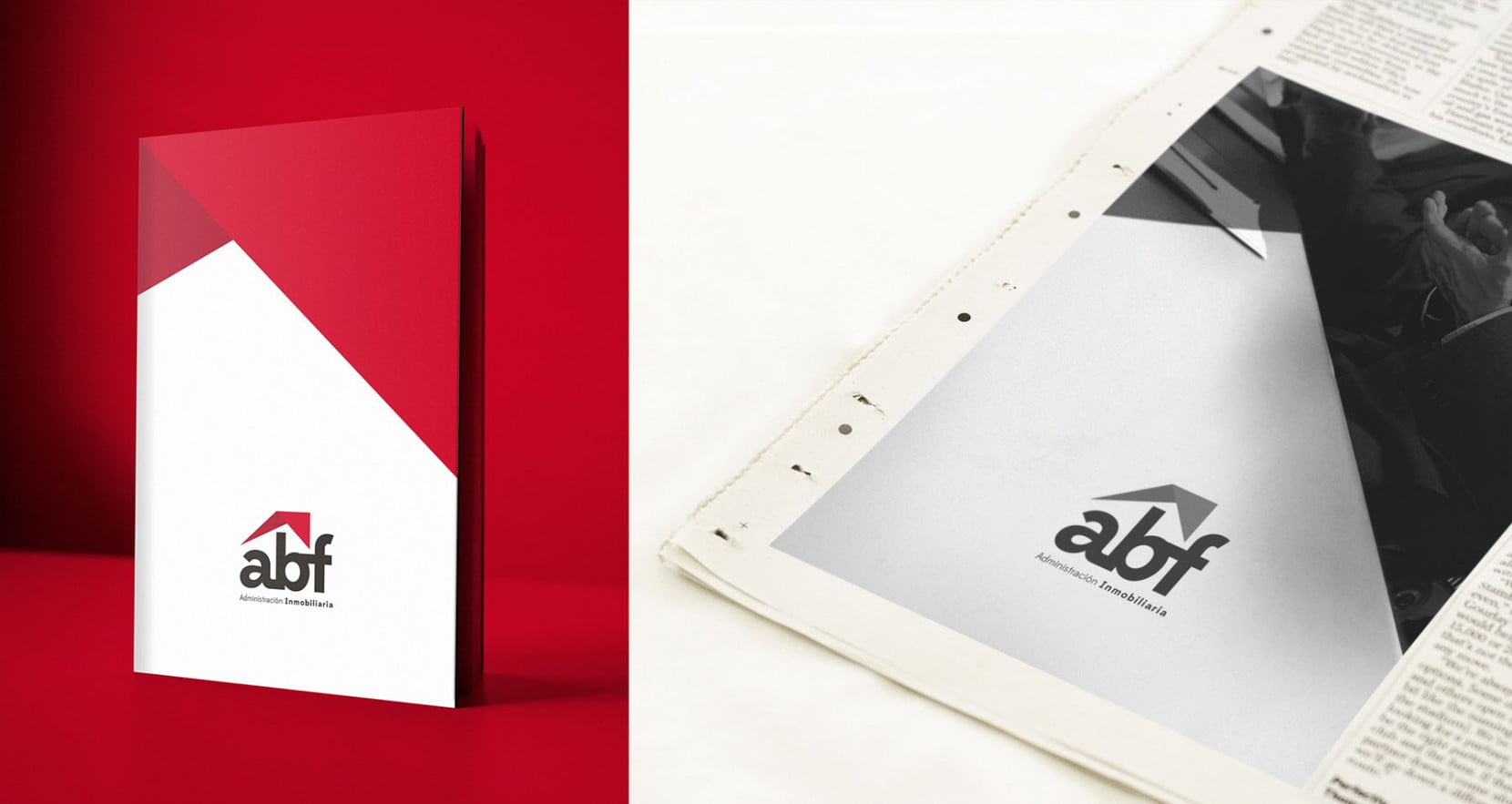 Diseño de imagen corporativa para la Inmobiliaria ABF en Quito, Ecuador | Ichiboch | Andrés Plascencia