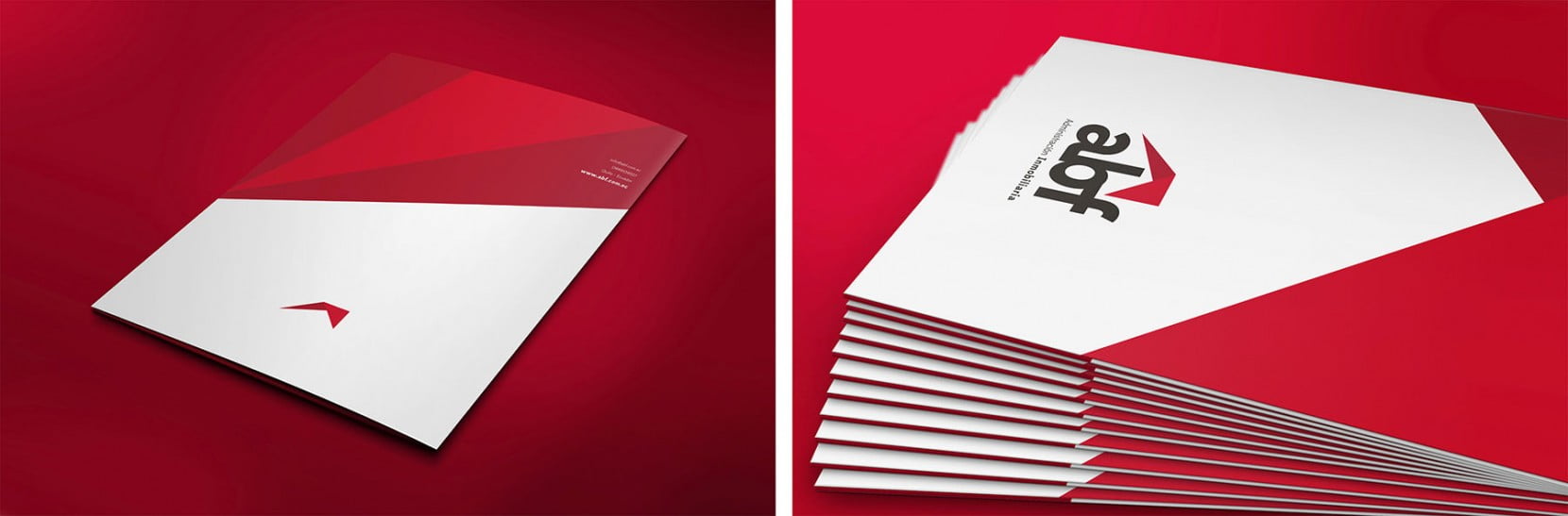 Diseño de imagen corporativa para la Inmobiliaria ABF en Quito, Ecuador | Ichiboch | Andrés Plascencia