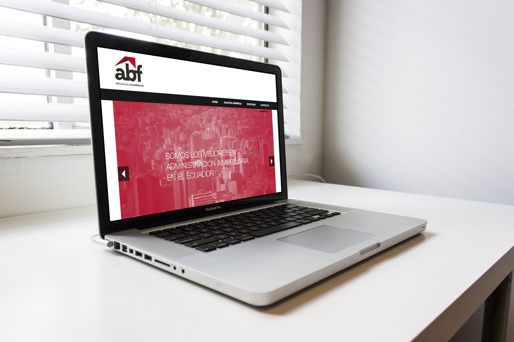 Diseño de imagen corporativa para la Inmobiliaria ABF en Quito, Ecuador | Ichiboch | Andrés Plascencia