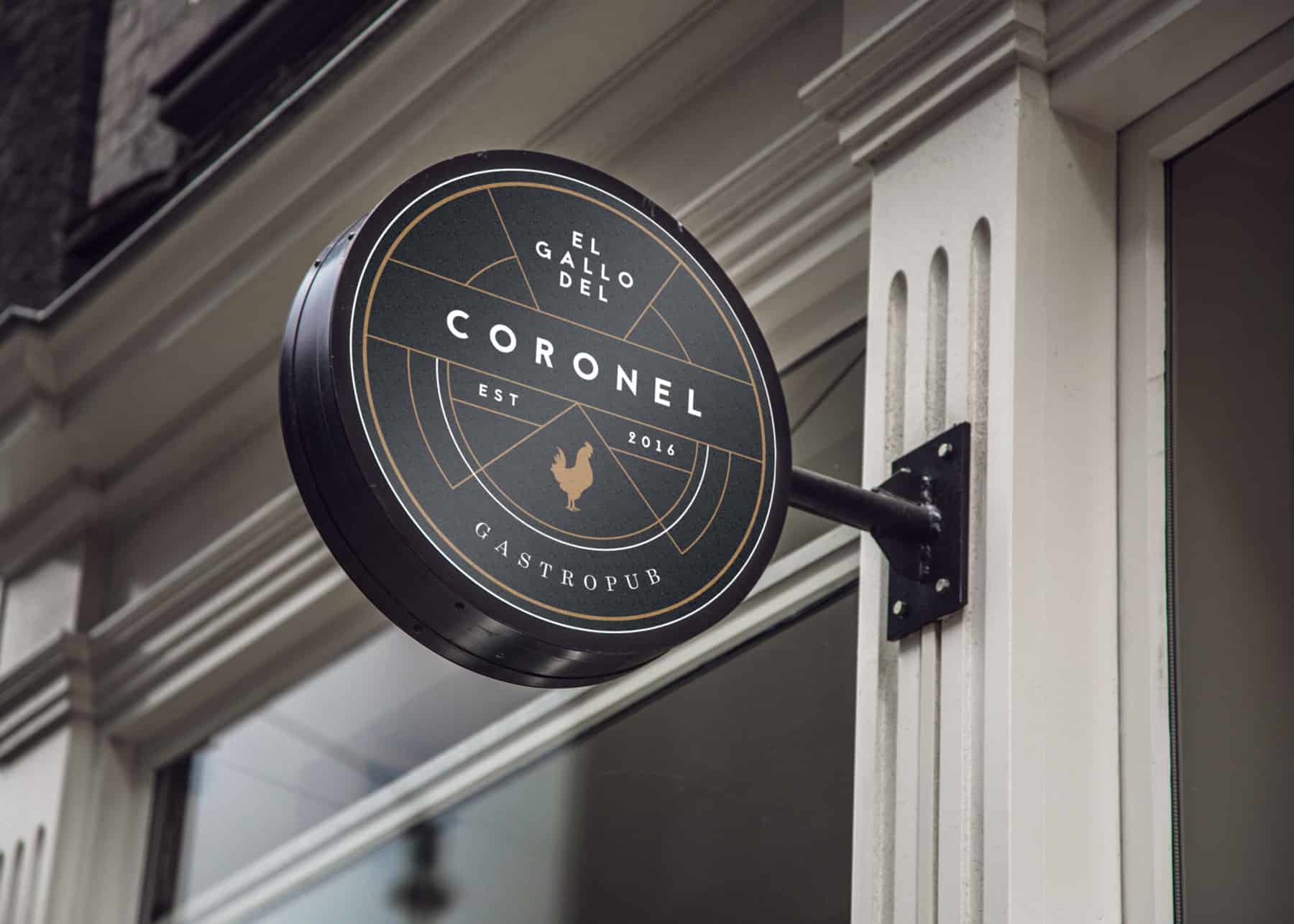 Diseño de logotipos | Estudio de diseño El Gallo del Coronel | Loja, Ecuador | Ichiboch | Andrés Plascencia