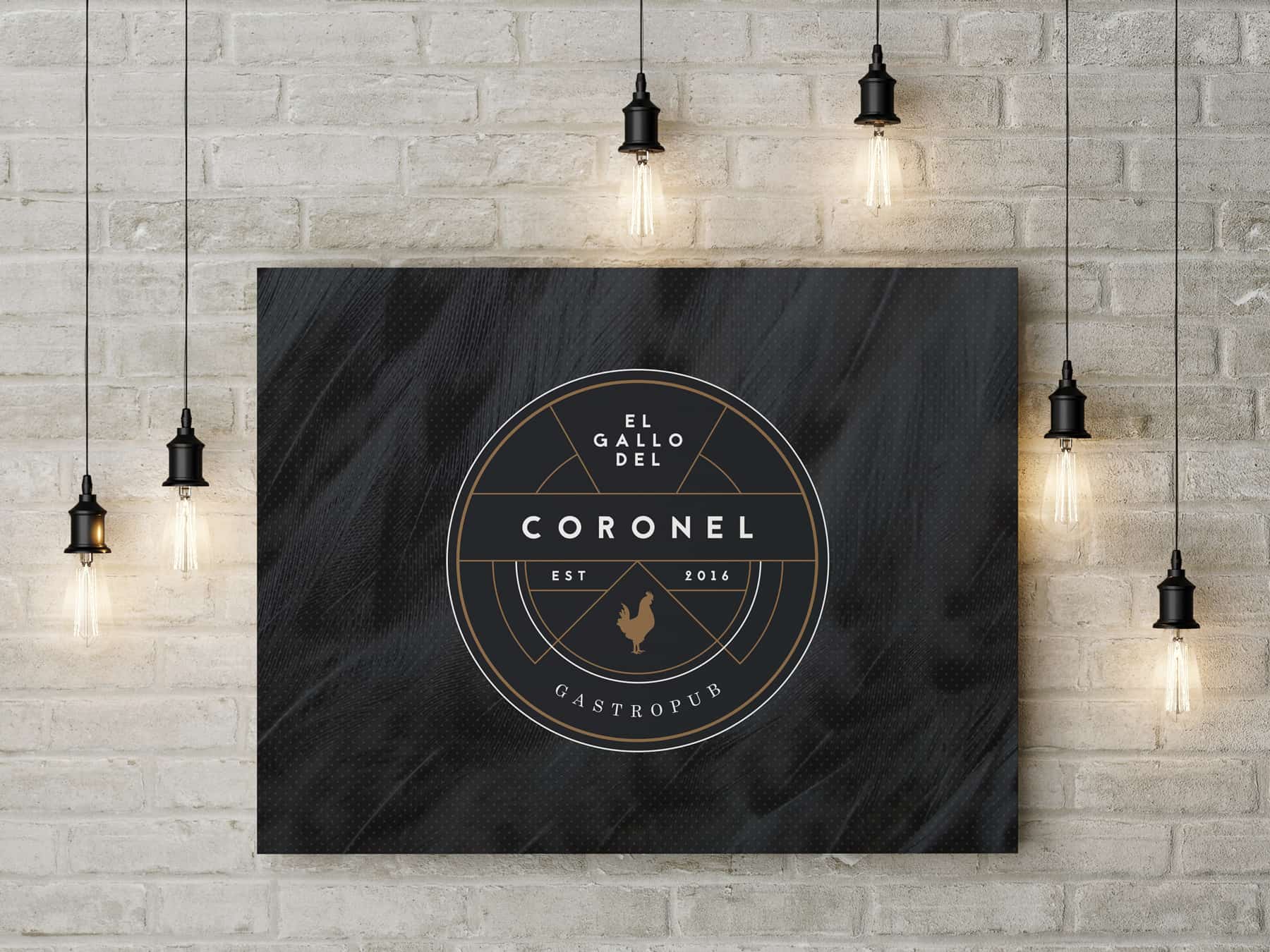 Diseño de logotipos | Estudio de diseño El Gallo del Coronel | Loja, Ecuador | Ichiboch | Andrés Plascencia