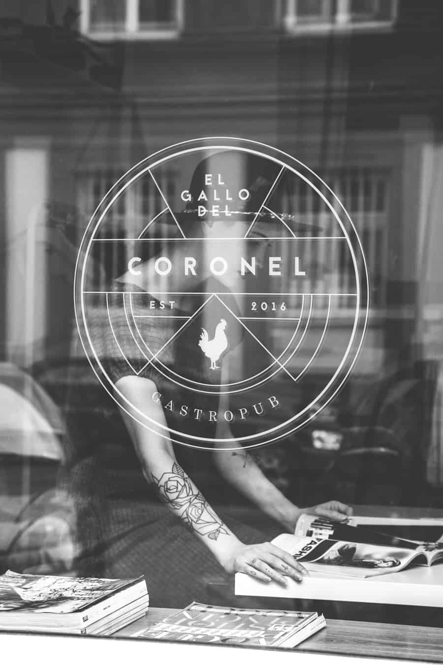Diseño de logotipos | Estudio de diseño El Gallo del Coronel | Loja, Ecuador | Ichiboch | Andrés Plascencia