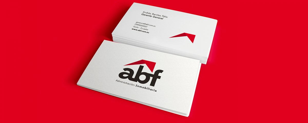 Imagen corporativa ABF Inmobiliaria branding abf inmobiliaria 1