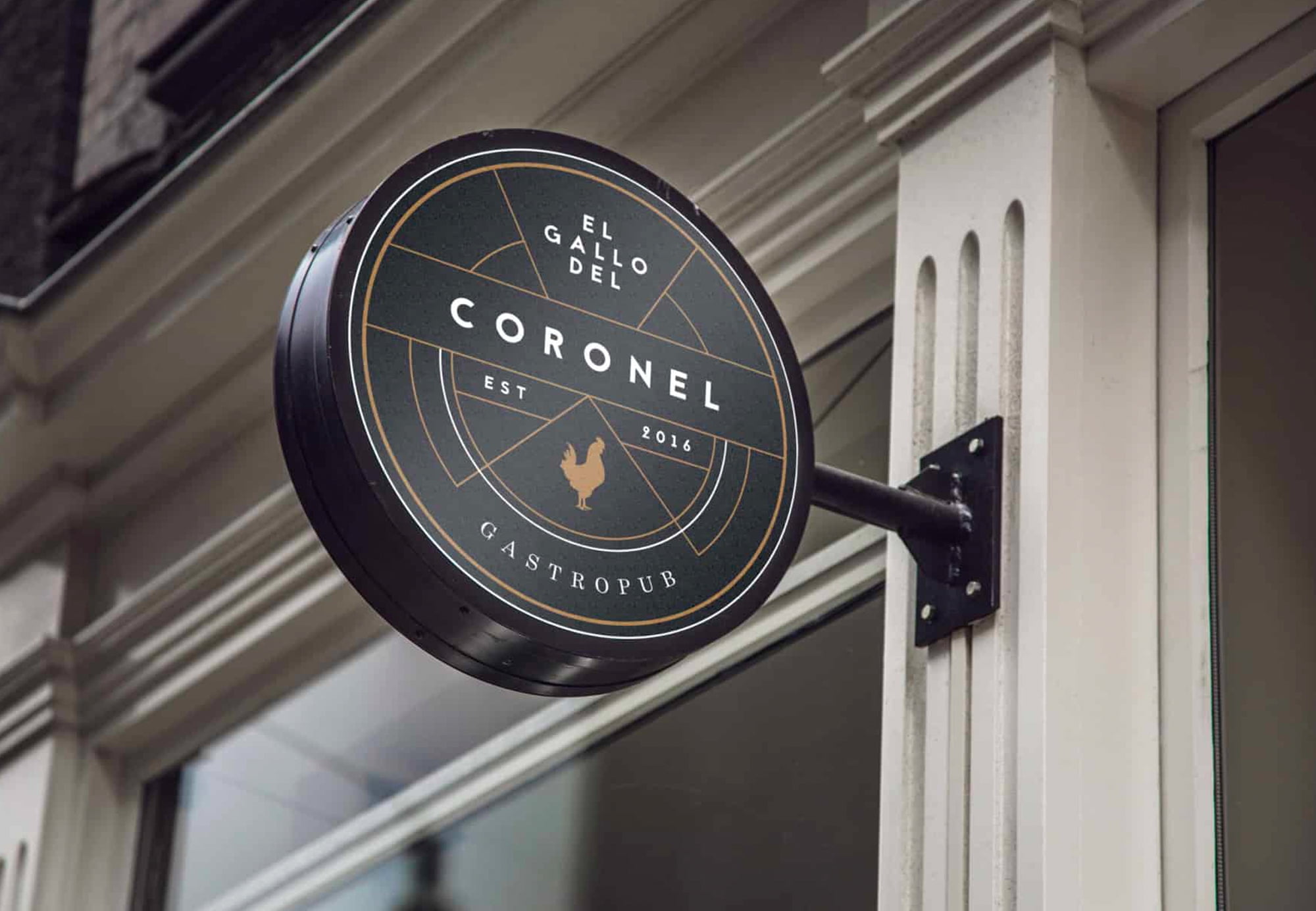 Branding - El Gallo del Coronel - Loja