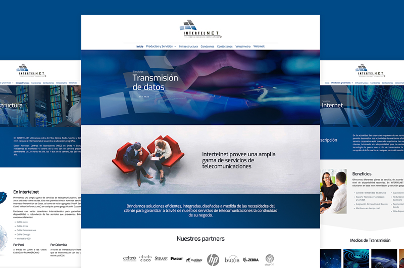 Diseño web - Quito - Intertelnet