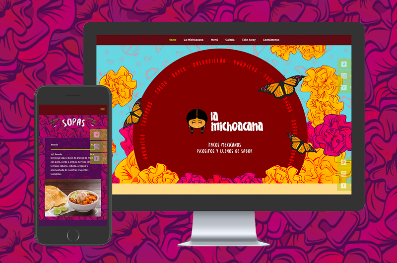Diseño web - Quito - Taquería La Michoacana