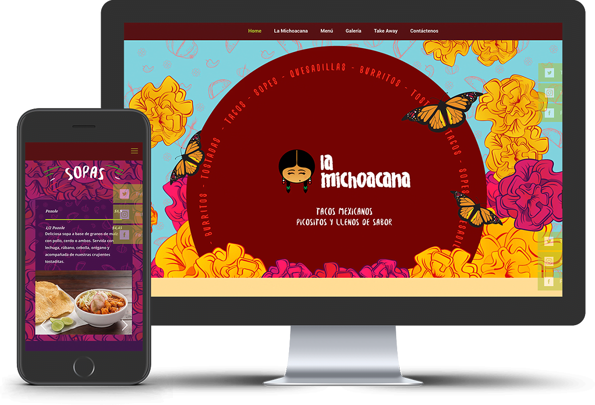 Diseño web - Quito - Taquería La Michoacana