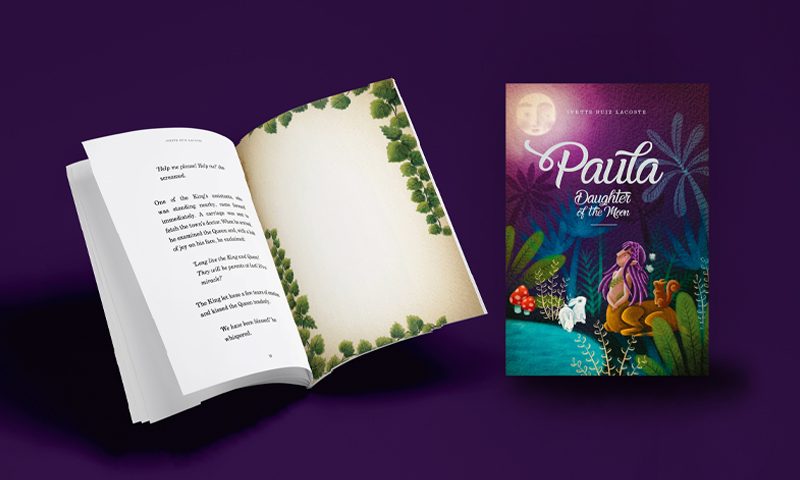 Diseño Editorial - Paula Daughter of the Moon - Quito, Ecuador