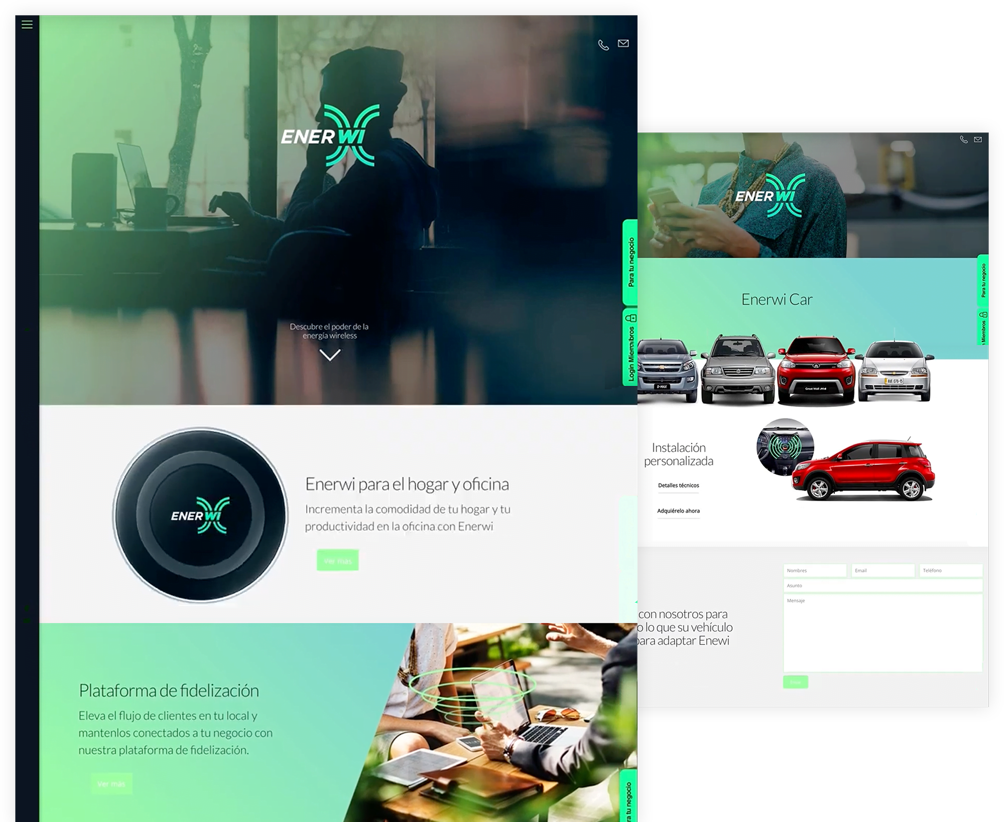 Diseño web - Quito - Enerwi