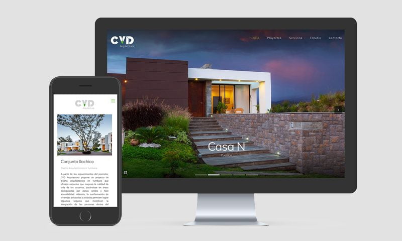 Diseño web - Quito - CVD Arquitectura