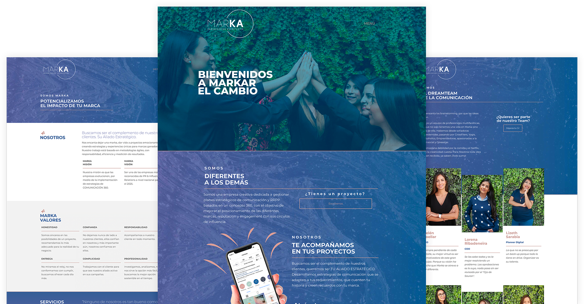 Diseño web - Quito - Marka Comunicación Estratégica