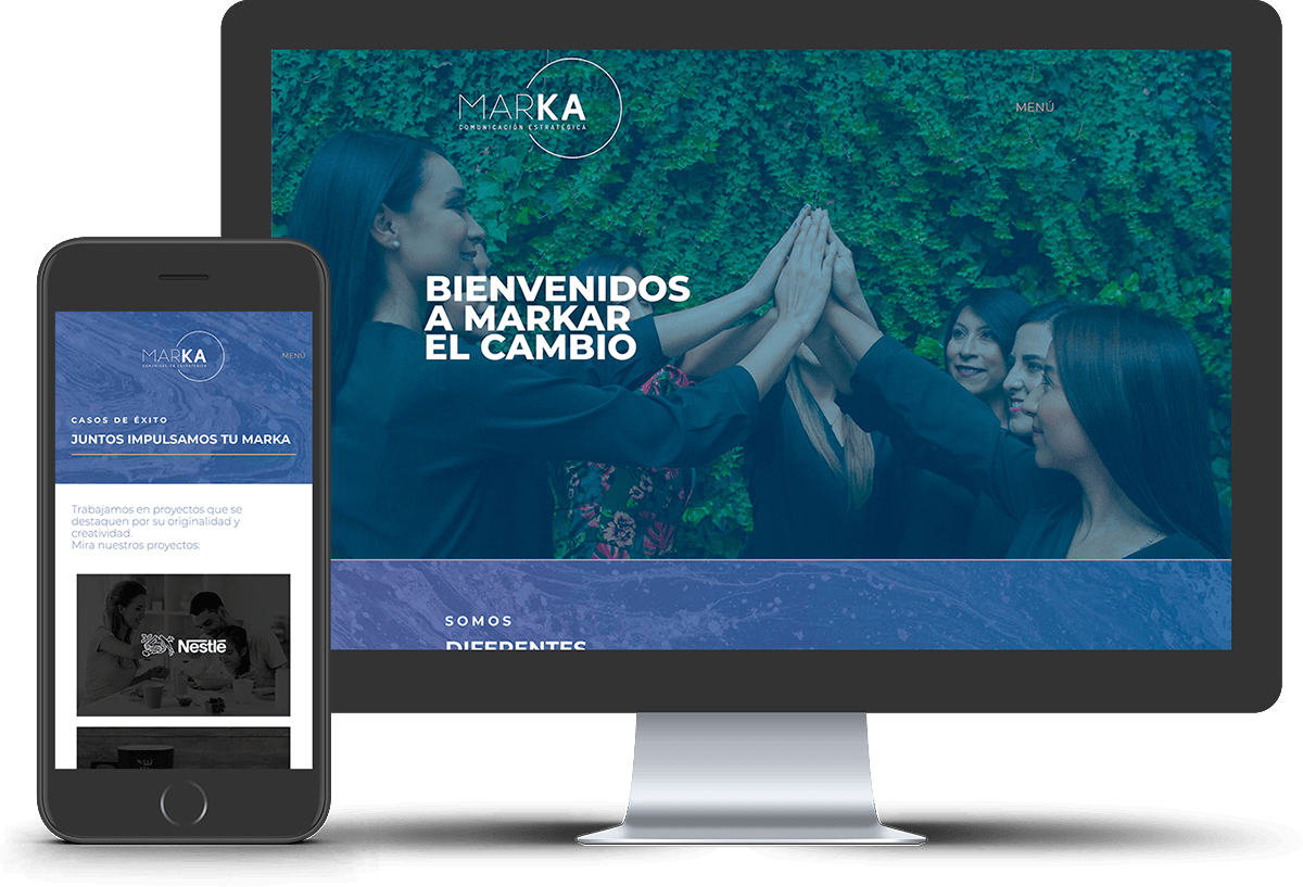 Diseño web - Quito - Marka Comunicación Estratégica