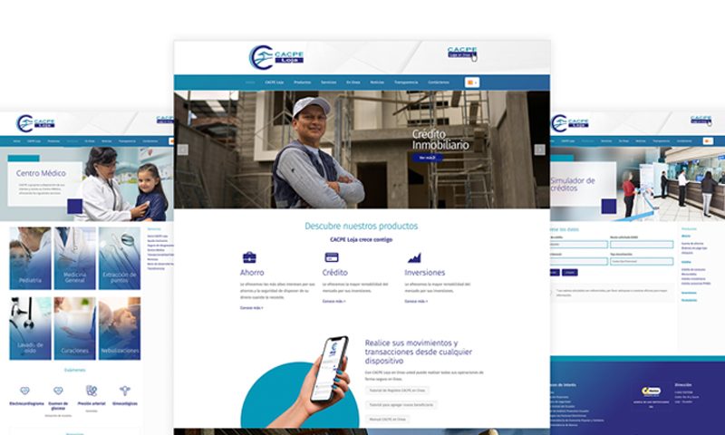 Diseño web CACPE Loja - Plascencia Brand Consulting ichiboch brand consulting cacpe loja 3
