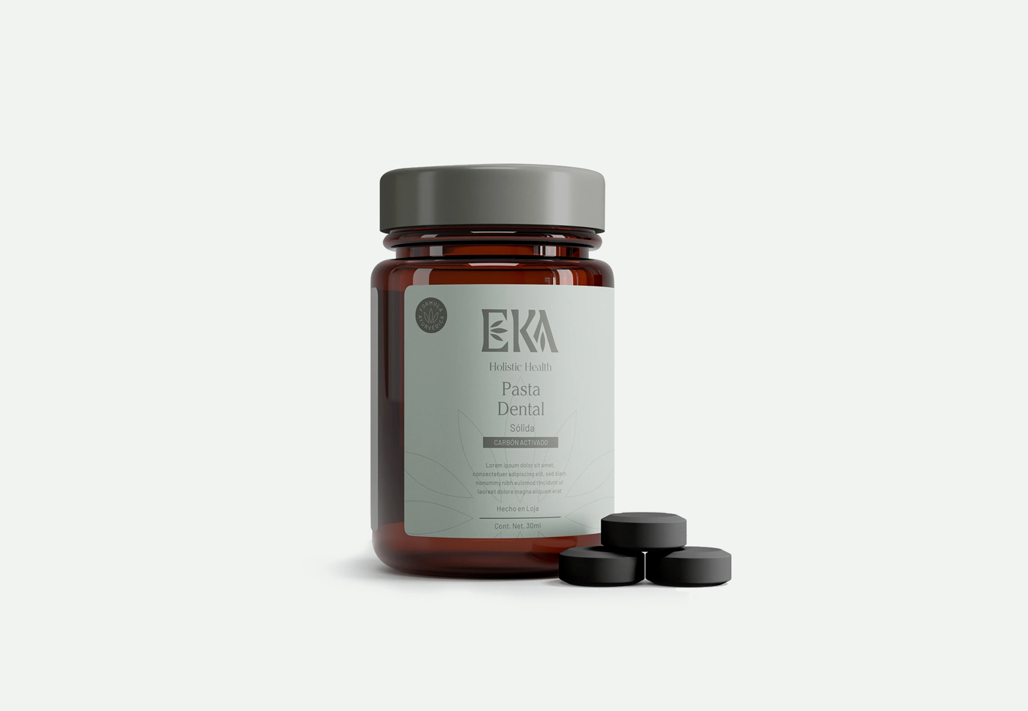 Pasta dental para EKA Holistic Health en Loja