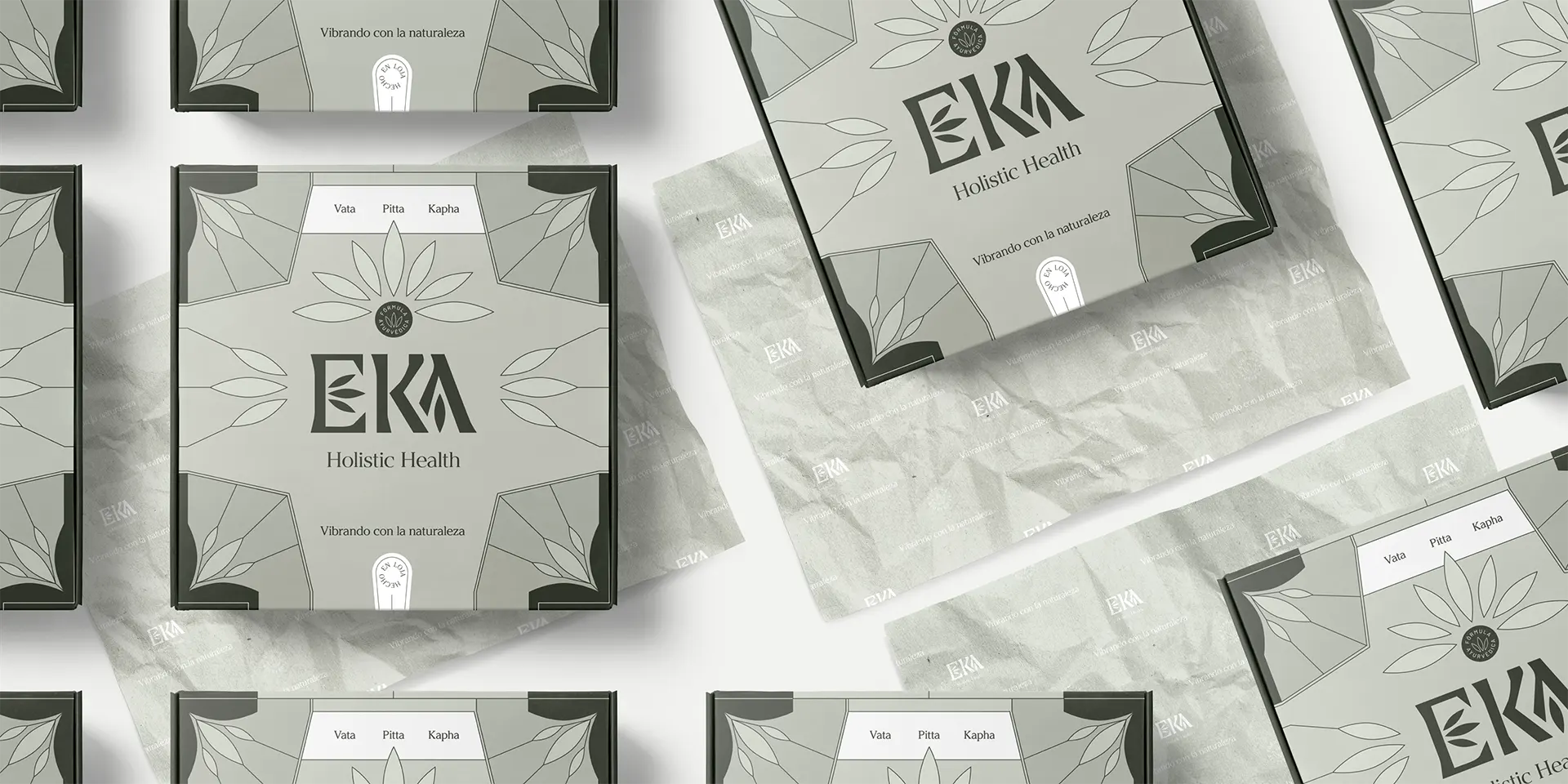 Packaging para EKA Holistic Health en Loja